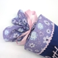 Preview: Schultüte 70 cm Blumen blau