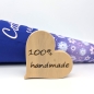 Preview: Schultüte 70 cm Blumen blau