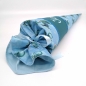 Preview: Schultüte 70 cm Drachen blau/smaragd