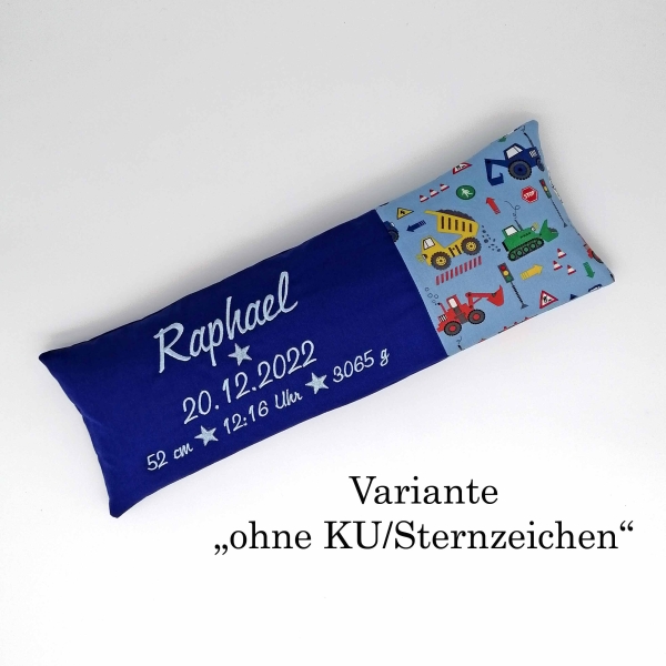 Geburtskissen Waldtiere braun